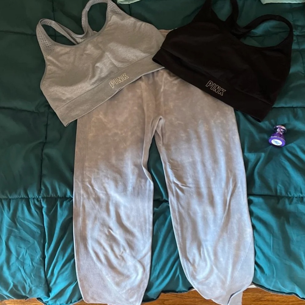Pink workout set